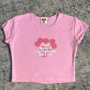 Something Bigger Graphic Crop Top